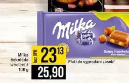 Jip Milka čokoláda wholenut 100 g nabídka