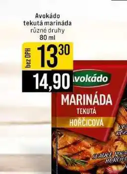 Jip Avokádo tekutá marináda různé druhy 80 ml nabídka