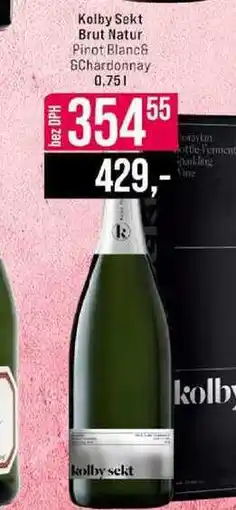 Jip Kolby Sekt Brut Natur Pinot Blanc& GChardonnay 0,75l nabídka