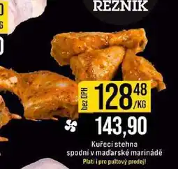 Jip Kuřecí stehna spodní v maďarské marinádě 1kg nabídka