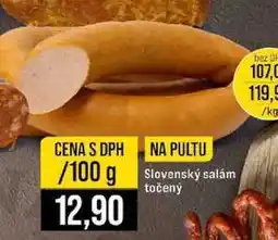 Jip Slovenský salám točený 100g nabídka