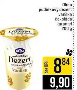Jip Olma pudinkový dezert vanilka čokoláda karamel 200 g nabídka