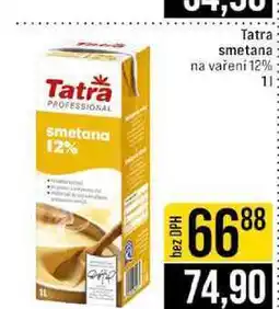 Jip Tatra smetana na vaření 12% 1l nabídka