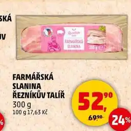 Penny Market FARMÁŘSKÁ SLANINA ŘEZNÍKŮV TALÍŘ, 300 g nabídka