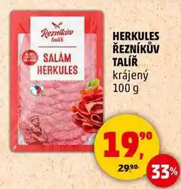 Penny Market HERKULES ŘEZNÍKŮV SALAM, 100 g nabídka