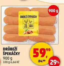 Penny Market DRŮBEŽÍ ŠPEKÁČKY, 900 g nabídka