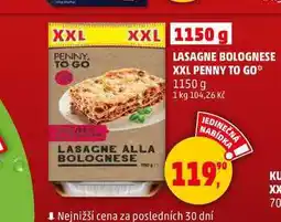 Penny Market LASAGNE BOLOGNESE XXL PENNY TO GO, 1150 g nabídka
