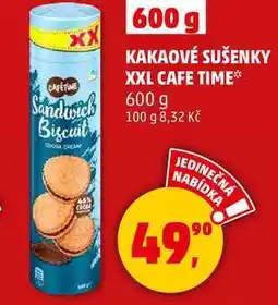 Penny Market KAKAOVÉ SUŠENKY XXL CAFE TIME, 600 g nabídka