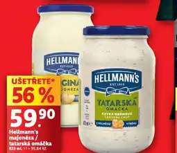 Lidl Hellmann´s tatarská omáčka, majonéza nabídka