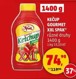 Penny Market KEČUP GOURMET XXL SPAK, 1400 g nabídka