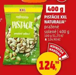 Penny Market PISTÁCIE XXL NATURALIA pražené solené, 400 g nabídka