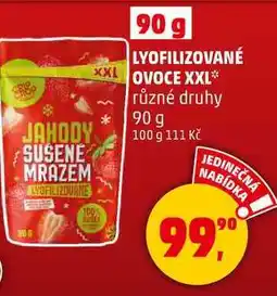 Penny Market LYOFILIZOVANÉ OVOCE XXL různé druhy, 90 g nabídka