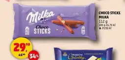 Penny Market CHOCO STICKS MILKA, 112 g nabídka