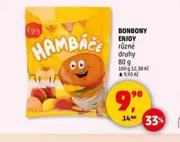 Penny Market BONBONY ENJOY různé druhy, 80 g nabídka