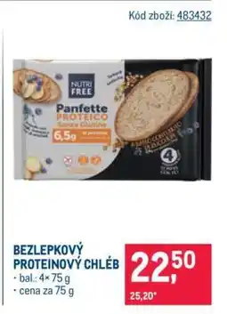 Makro BEZLEPKOVÝ PROTEINOVÝ CHLÉB nabídka