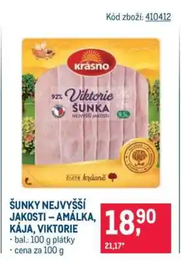 Makro Šunky nejvyšší jakosti – Amálka, Kája, Viktorie nabídka