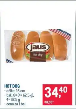 Makro Hot Dog nabídka