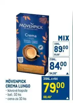 Makro MÖVENPICK CREMA LUNGO nabídka
