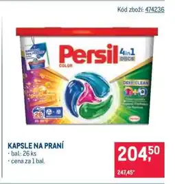 Makro KAPSLE NA PRANÍ nabídka