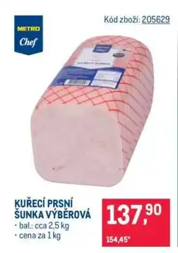 Makro Kuřecí prsní šunka výběrová nabídka
