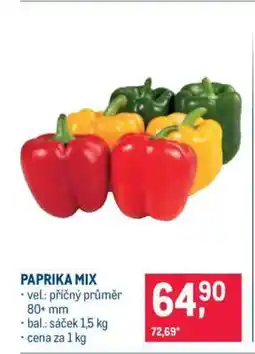 Makro Paprika mix nabídka