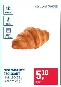 Makro MINI MÁSLOVÝ CROISSANT nabídka