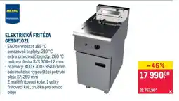 Makro ELEKTRICKÁ FRITÉZA GESDF1021 nabídka