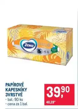 Makro Papírové kapesníky 3vrstvé nabídka