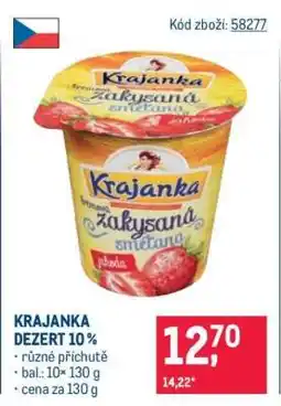 Makro Krajanka dezert 10 % nabídka