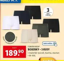 Lidl Boxerky nabídka
