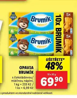 Lidl Opavia brumík nabídka