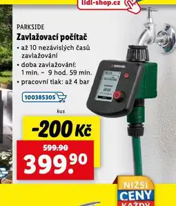Lidl Zavlažovací počítač nabídka
