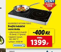 Lidl Dvojitá indukční varná deska nabídka