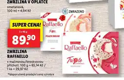 Lidl Zmrzlina raffaello nabídka