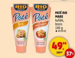 Penny Market PATÉ RIO MARE tuňák, 100 g nabídka