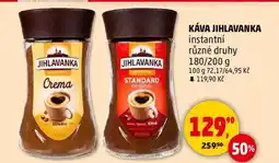 Penny Market JIHLAVANKA instantní různé druhy, 180/200 g nabídka