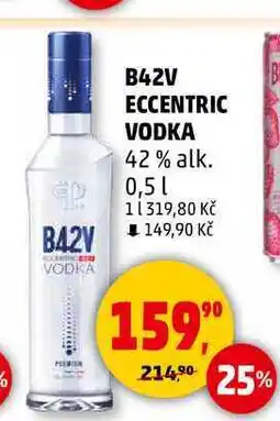 Penny Market B42V ECCENTRIC VODKA 42% alk., 0,5 l nabídka