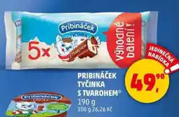 Penny Market PRIBINÁČEK TYČINKA S TVAROHEM, 190 g nabídka