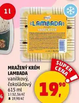 Penny Market MRAŽENÝ KRÉM LAMBADA vanilkový, 615 ml nabídka