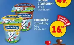 Penny Market PRIBINÁČEK různé druhy, 70 g nabídka
