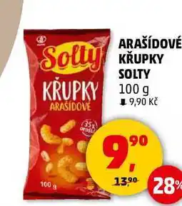 Penny Market ARAŠÍDOVÉ KŘUPKY SOLTY, 100 g nabídka