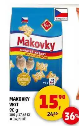 Penny Market MAKOVKY VEST, 90 g nabídka