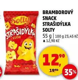 Penny Market BRAMBOROVÝ SNACK STRAŠIDÝLKA SOLTY, 55 g nabídka