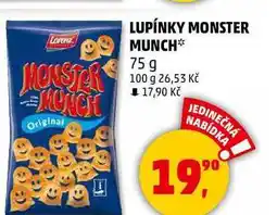 Penny Market LUPÍNKY MONSTER MUNCH, 75 g nabídka