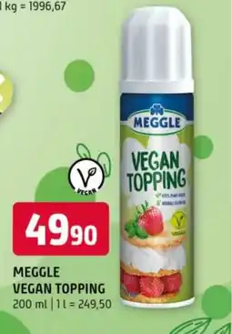 Terno Meggle vegan topping nabídka