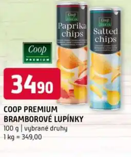 Terno Coop premium bramborové lupínky nabídka