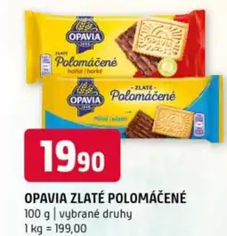 Terno Opavia zlaté polomáčené nabídka
