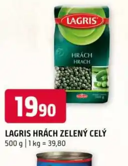 Terno Lagris hrách zelený celý nabídka