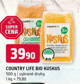 Terno Country life bio kuskus nabídka