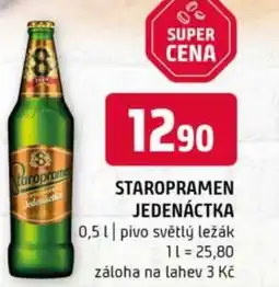 Terno STAROPRAMEN JEDENÁCTKA nabídka